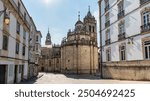 Cathedral of Santa Maria in the monumental city of Roman origin of Lugo, Galicia.