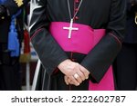 Front portrait of a Catholic Bishop