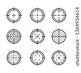 target set vector design illustration